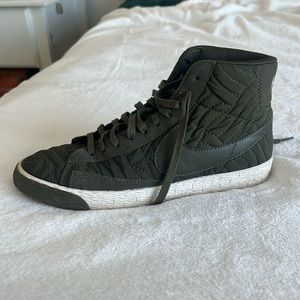 Green Lightly used Nike Blazers